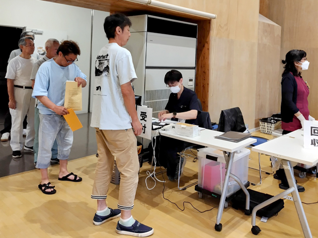 北海道西支部　開催 「集団健診」