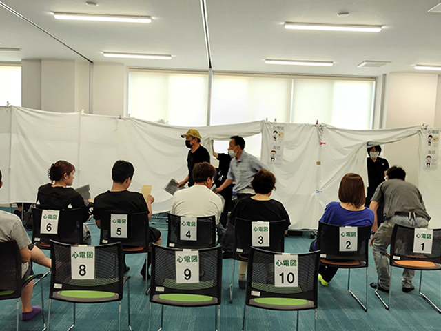 北海道西支部　開催 「集団健診」